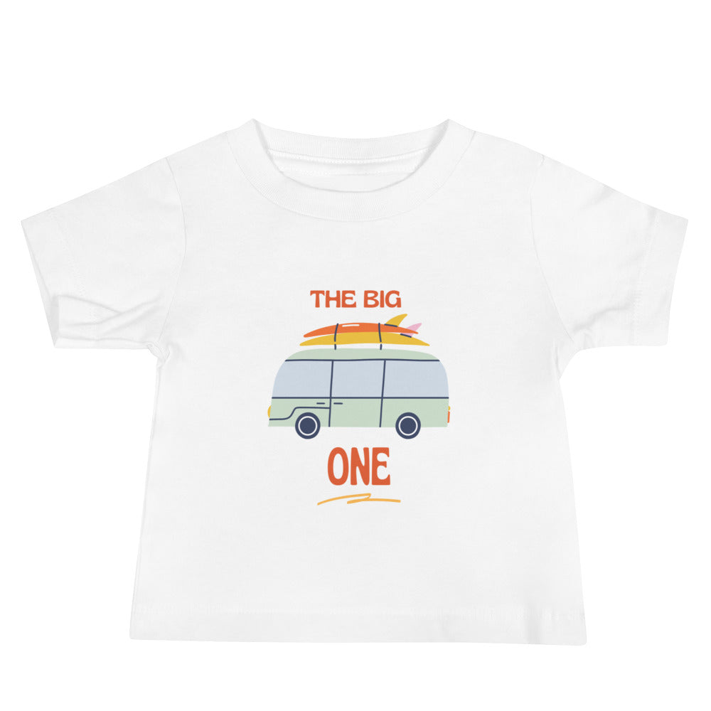 The Big One First Birthday T-shirt - Surfing Van
