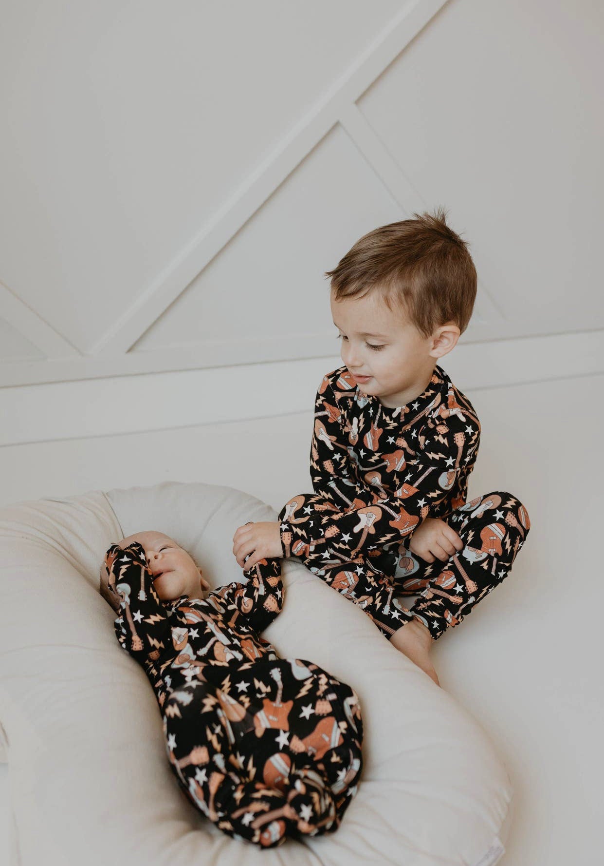 Rock N Roll Toddler Bamboo Pajama Set