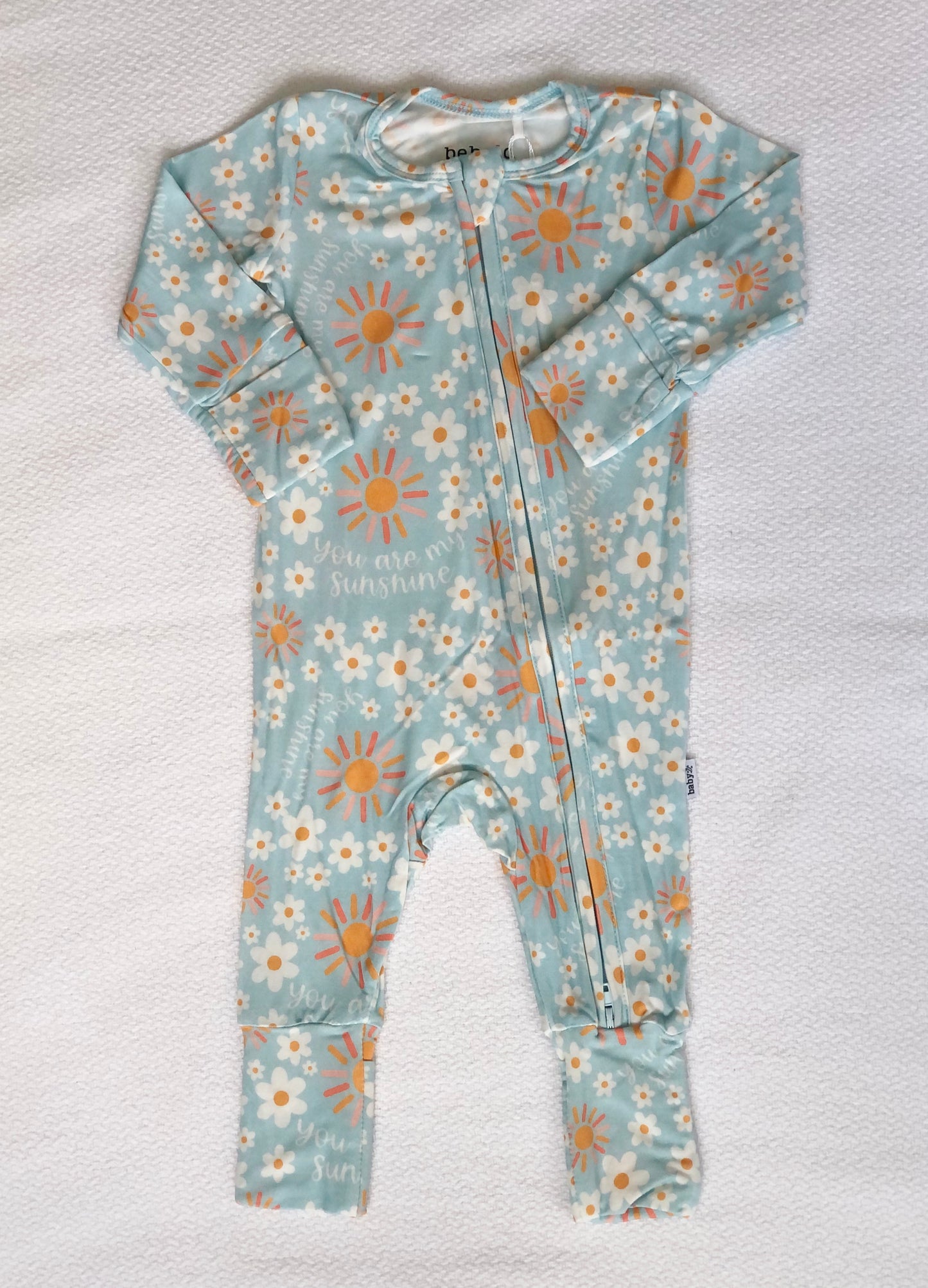 Sunshine Bamboo Baby Pajamas