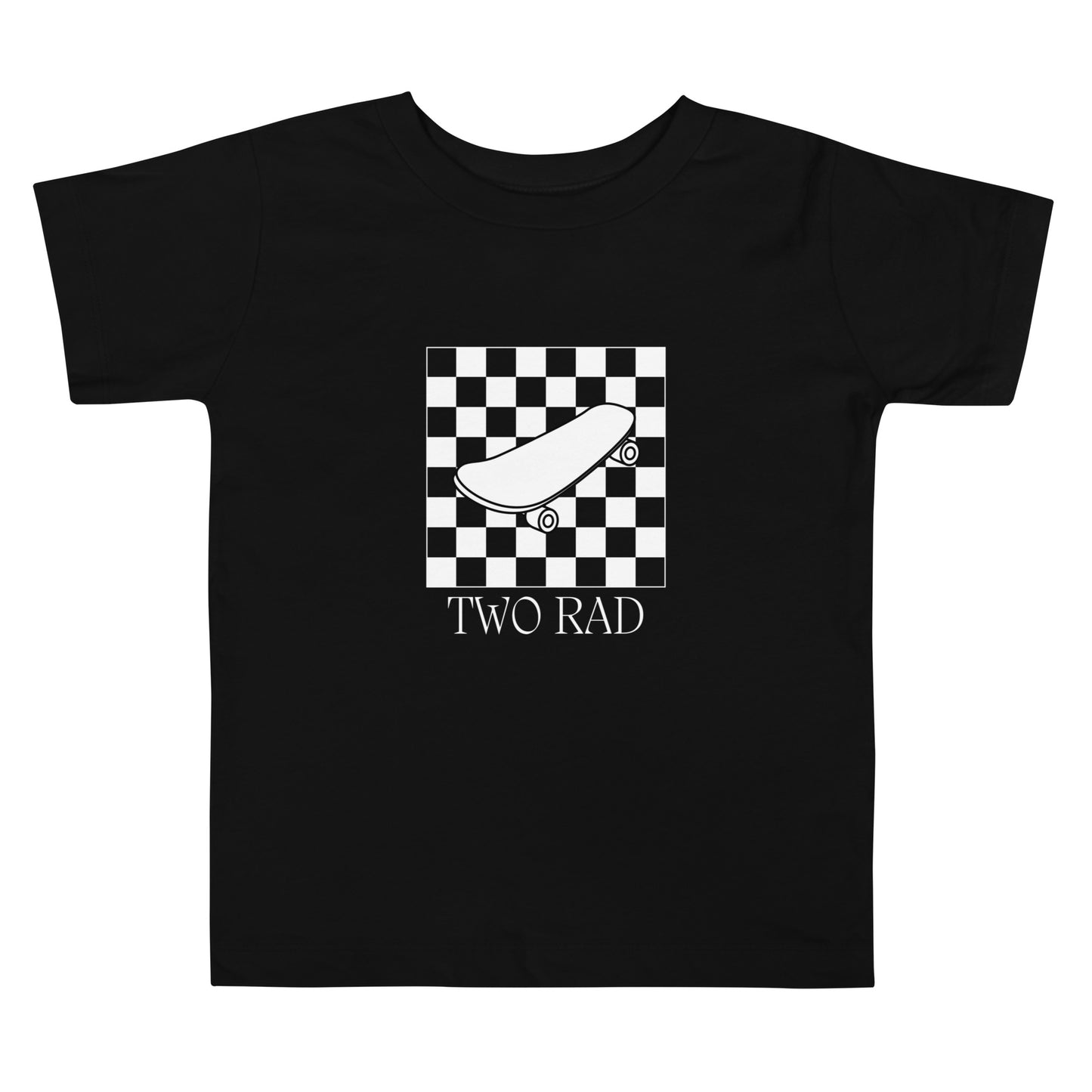 Two Rad Second Birthday T-shirt - Black