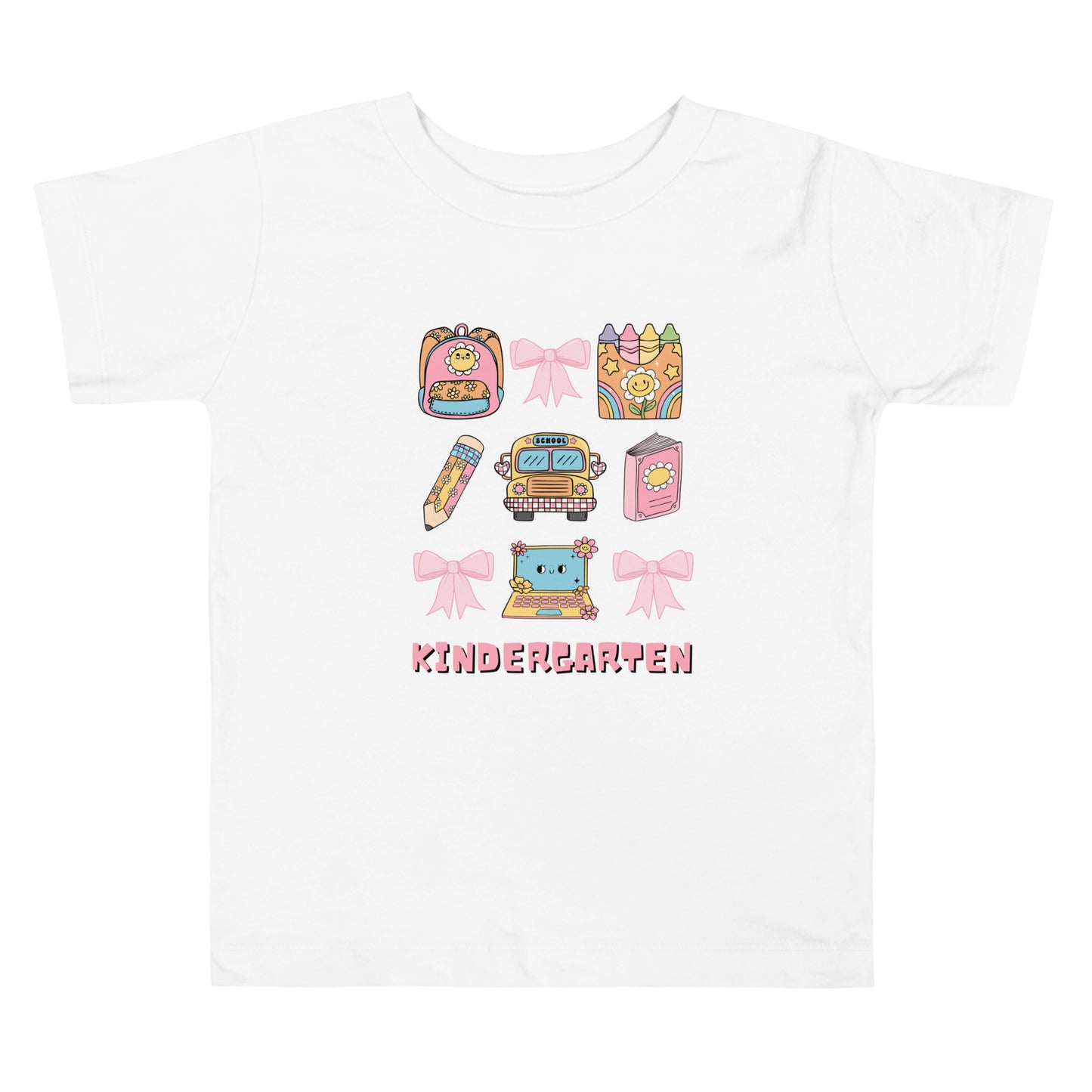 Kindergarten School Days and Bows Tee