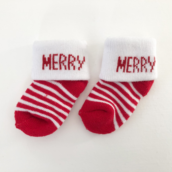 Baby Christmas Socks
