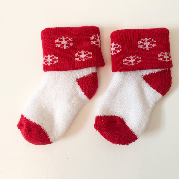 Baby Christmas Socks