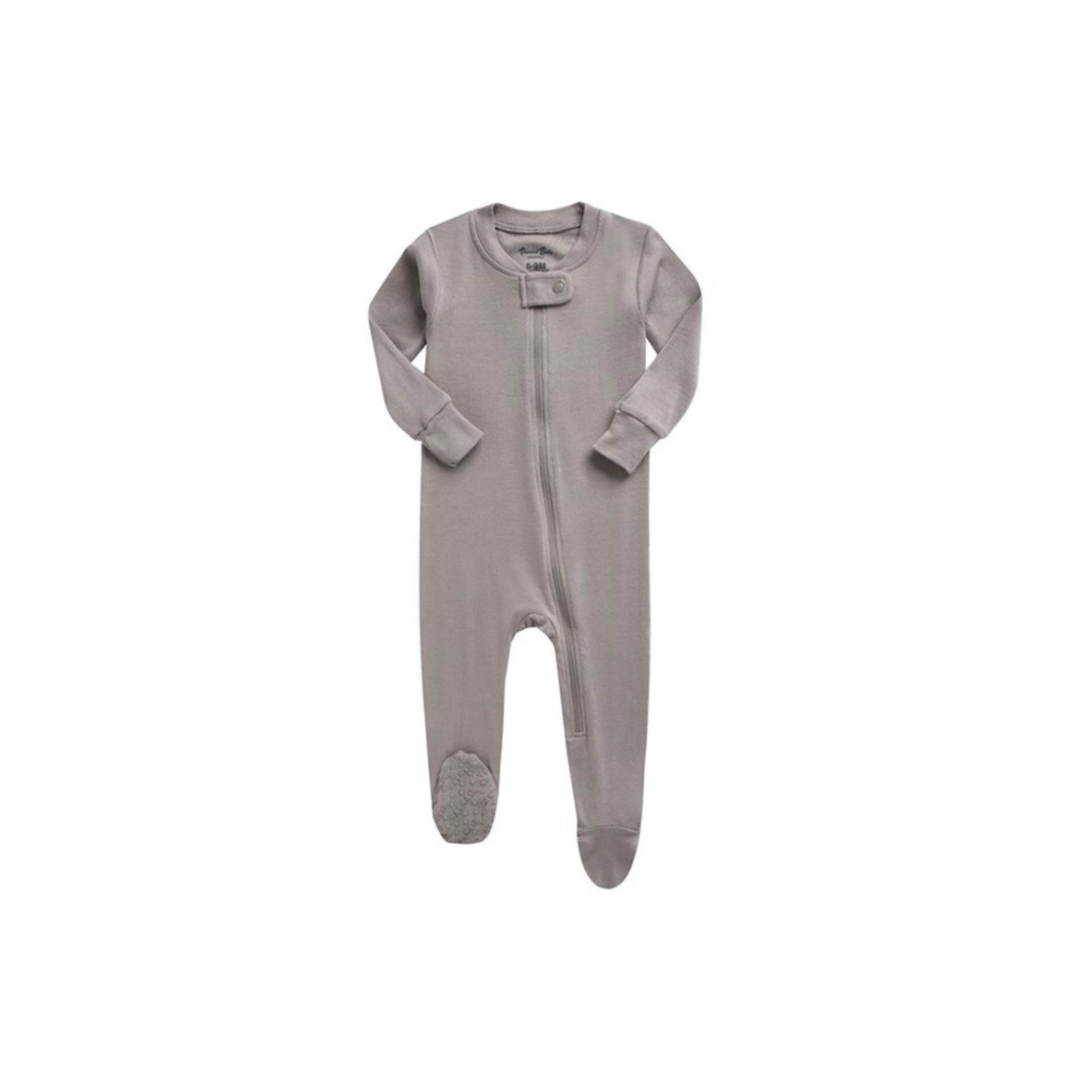 Beige Baby Footie Pajama