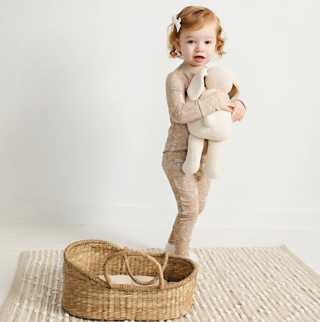 Woodland Toddler Bamboo Pajama Set