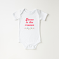 Jesus is the Reason Baby Short Sleeve Bodysuit