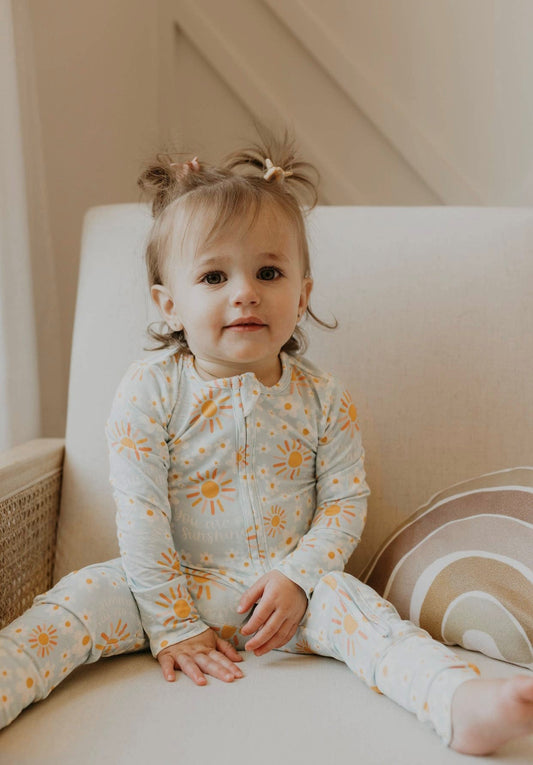 Sunshine Bamboo Baby Pajamas