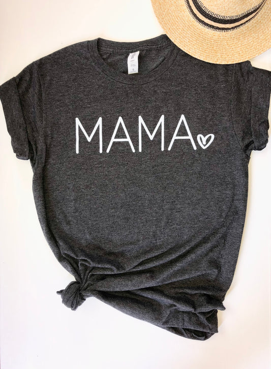 Mama Heart Graphic Tee