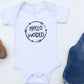 Hello World Baby Bodysuit and Sock Set