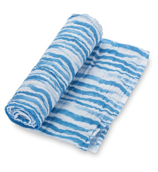 Blue Wave Swaddle