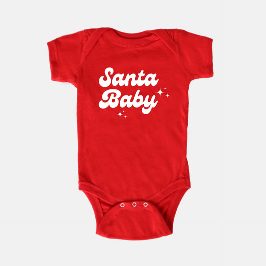 Santa Baby Bodysuit (Red)