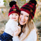 Mommy & Me Buffalo Plaid Hats