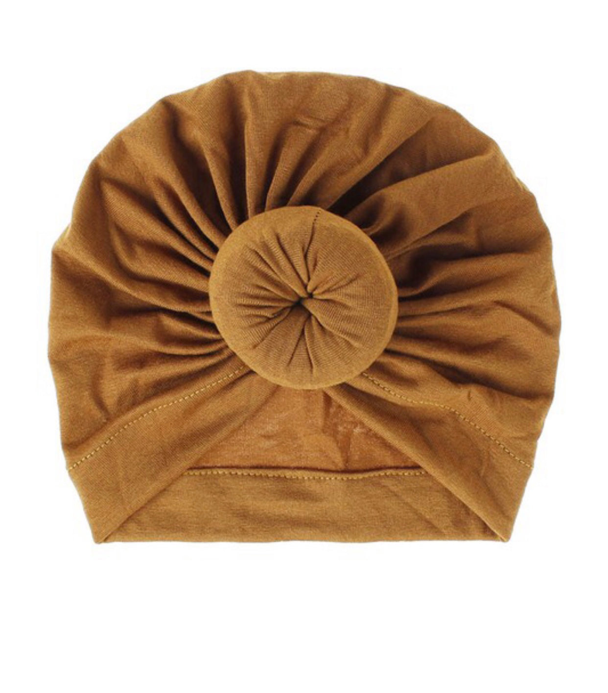 Baby Turban, Knotted | Caramel