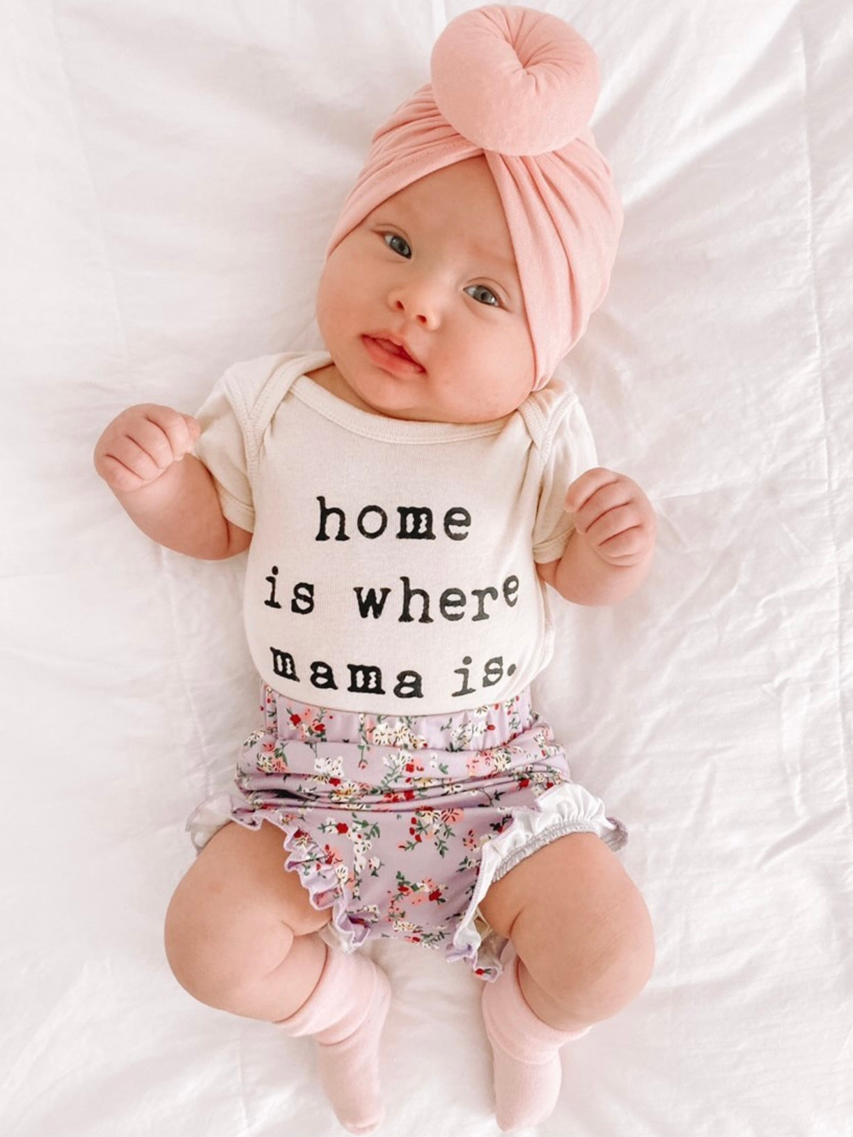 Baby Turban, Knotted | Pink