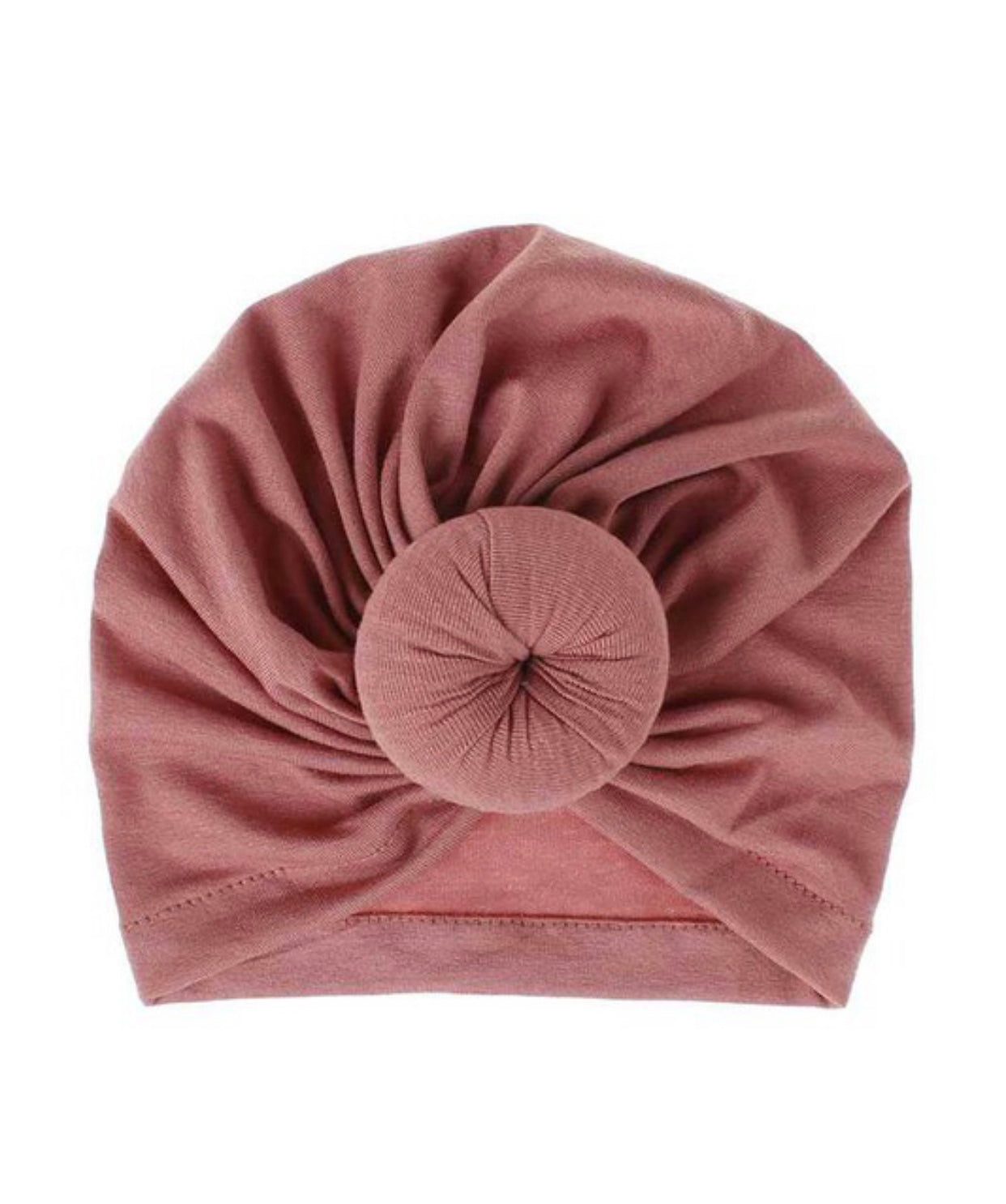 Baby Turban, Knotted | Rose