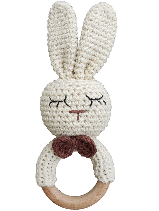 Sleepy Bunny Rattle
