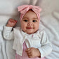 Baby Turban with Bow | Pink