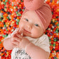 Baby Turban, Knotted | Rose