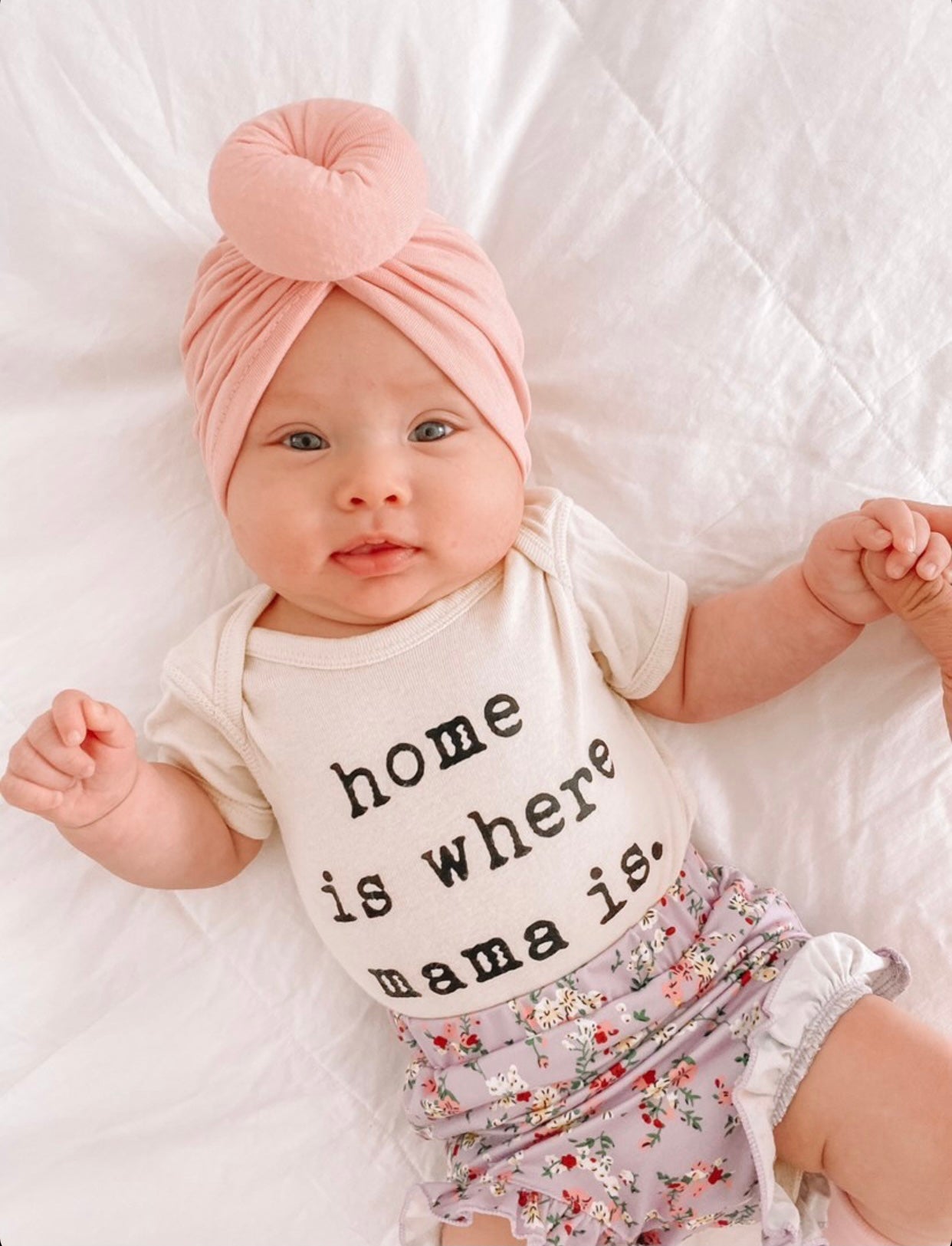 Baby Turban, Knotted | Pink