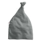 Top Knot Beanie in Thunder